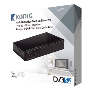 DVB-S2 REC11 Full hd dvb-s2 ontvanger 1080p Verpakking foto